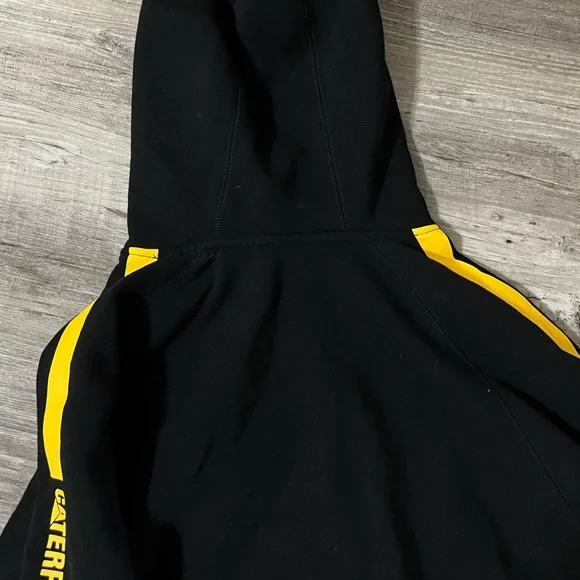 caterpillar icon stripe pullover hoodie - Picture 10 of 13